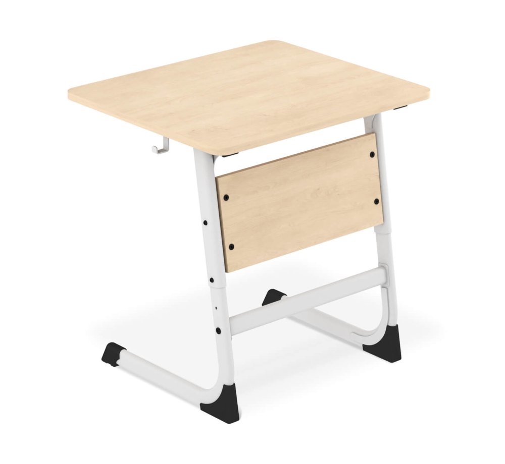 Cтол ученический береза/белый муар SHT-T-TN14/5-7