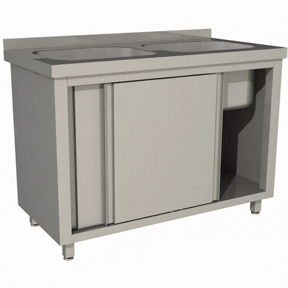 Стол производственный купе СПЗК2М-15/6-БЛ