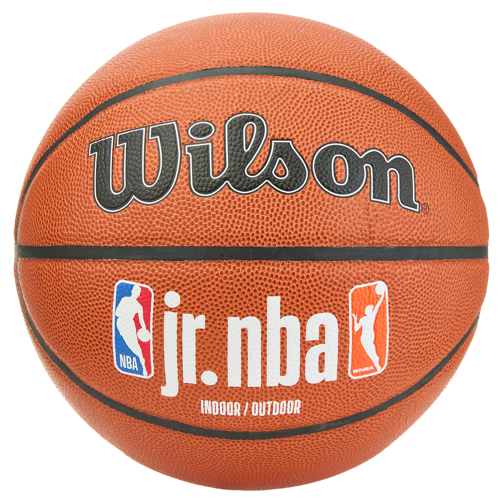 Мяч баскетбольный Wilson JR. NBA Fam Logo Indoor Outdoor, Размер 7