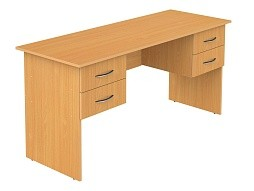 Стол для учителя письменный с подвесными тумбами 1600 мм (мод.1)