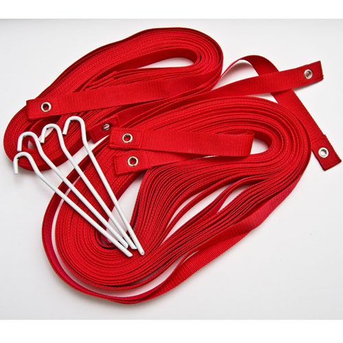 Комплект для разметки площадки для пляжного волейбола KV.REZAC, с колышками