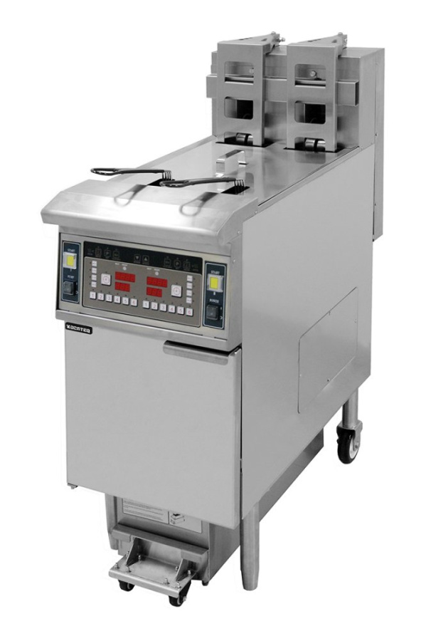 Фритюрница напольная автомат., с системой фильтрации, с 2 ваннами 11.6 л Kocateq EF11.6-2ALF