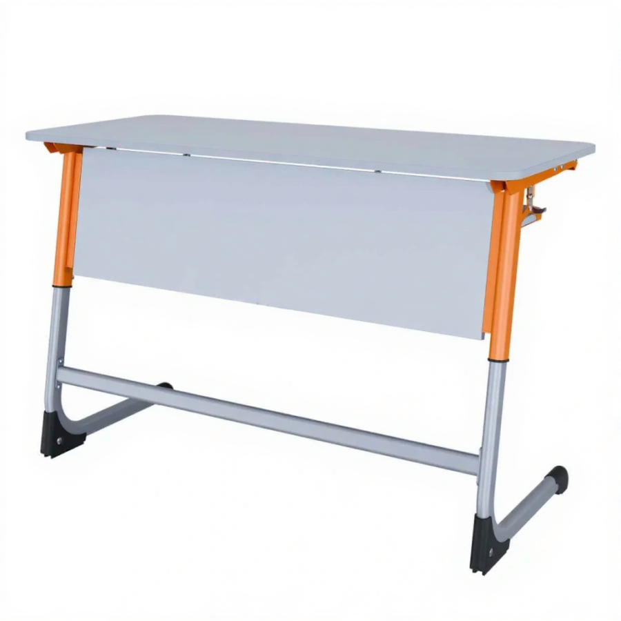 Парта 2М Smart с регулировка угла наклона/полкой (ЛДСП)