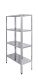Стеллаж кухонный Luxstahl СР-1800х700х300/4 нерж