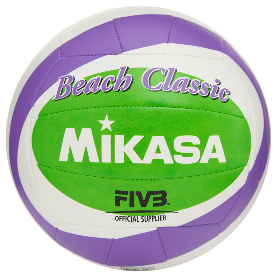Мяч для пляжного волейбола Mikasa, Цвет Фиолетово-зеленый