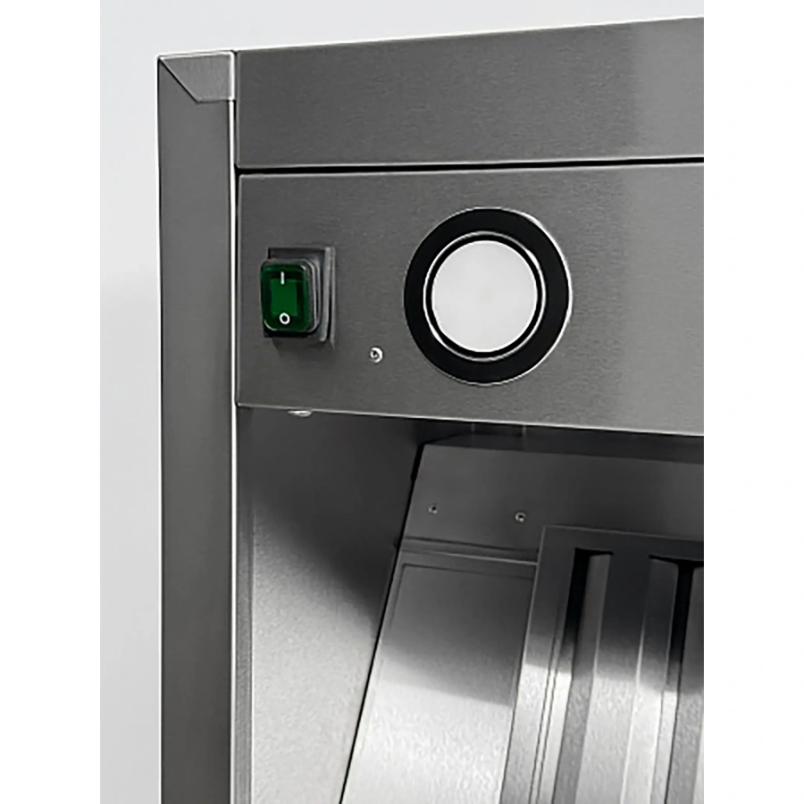 Зонт вытяжной пристенный с подсветкой ЗВПКП-10/14