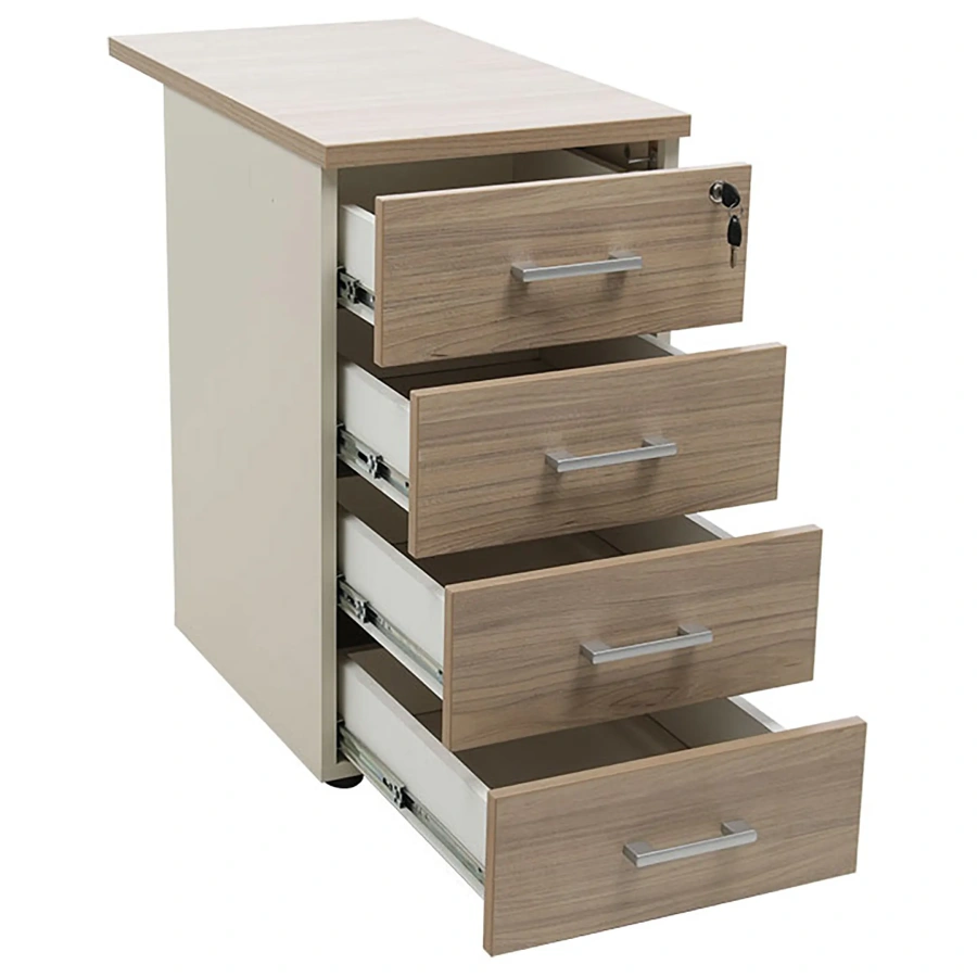 Тумба приставная 70 NPW-407 L4 вяз натуральный/бежевый