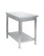 СТОЛ универсальный Luxstahl СПУ-12/6 со сплошной полкой нерж.