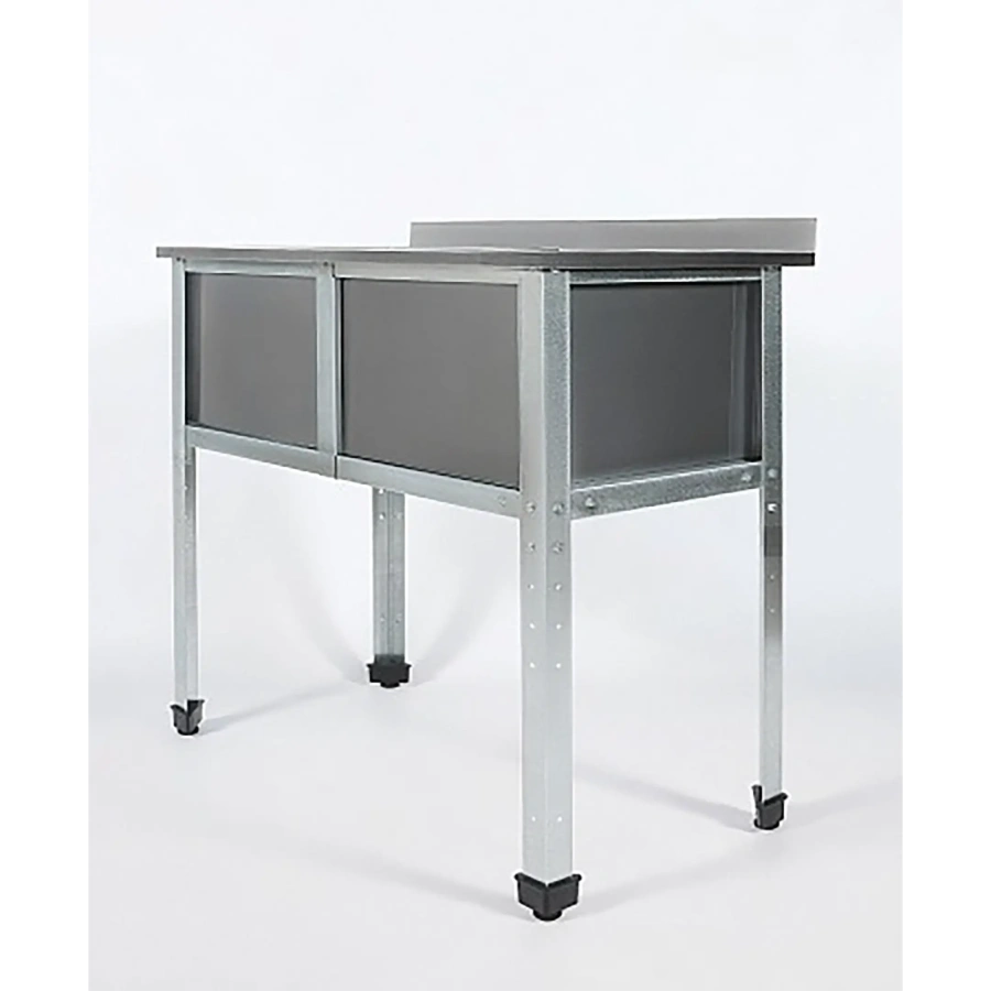 Ванна моечная двухсекционная с бортом ВМС-2/4-Б-ЭК