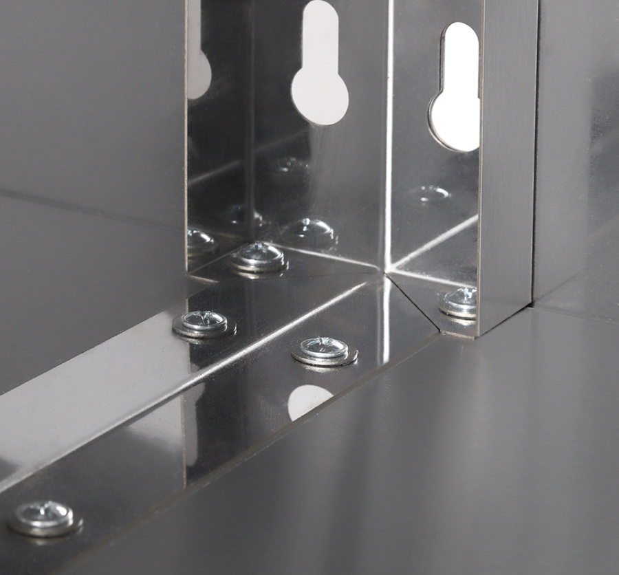 Полка-шкаф настенная Luxstahl ПНШО-1200 открытая