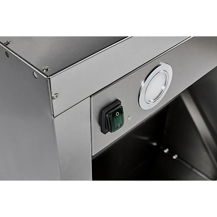 Зонт вытяжной пристенный ЗВПП-23/10 с подсветкой