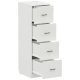 Шкаф картотечный WHITE LITE 1