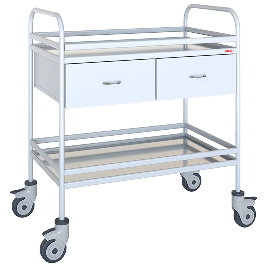 Столик манипуляционный с бортиками МСК-549-02