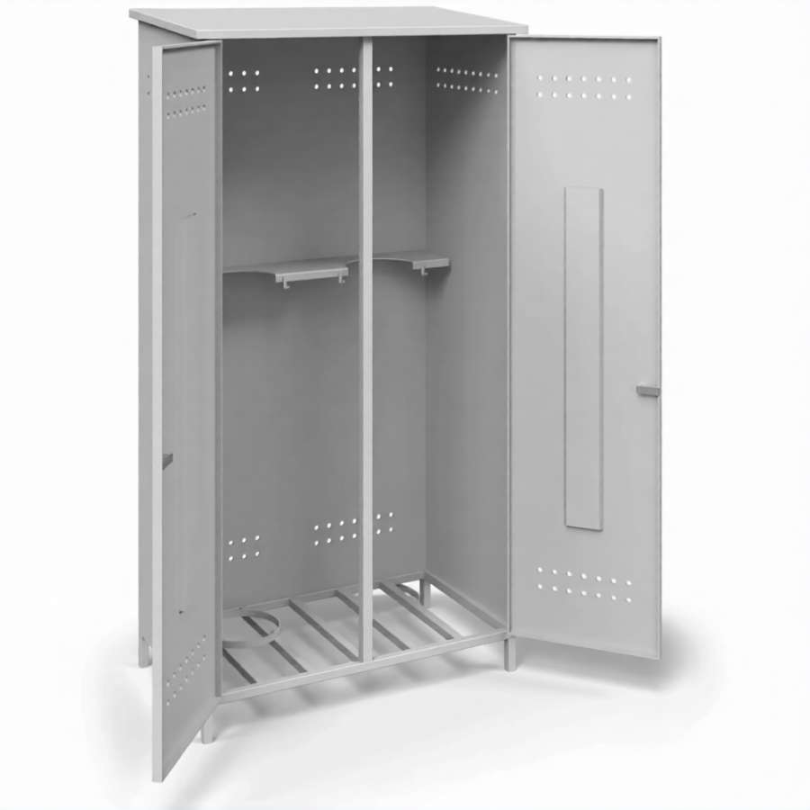 Шкаф металлический для газовых баллонов ШГБК-02