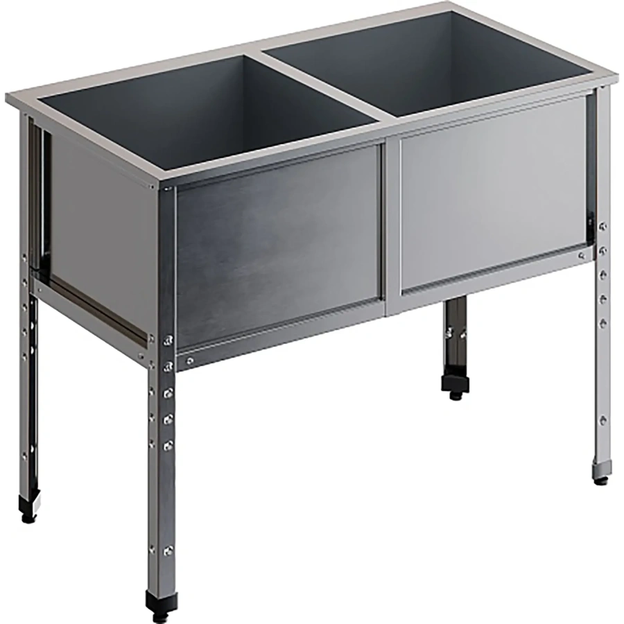 Ванна моечная двухсекционная ВМС-2/7-ЭН