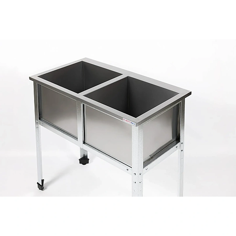 Ванна моечная двухсекционная ВМС-2/4-ЭК