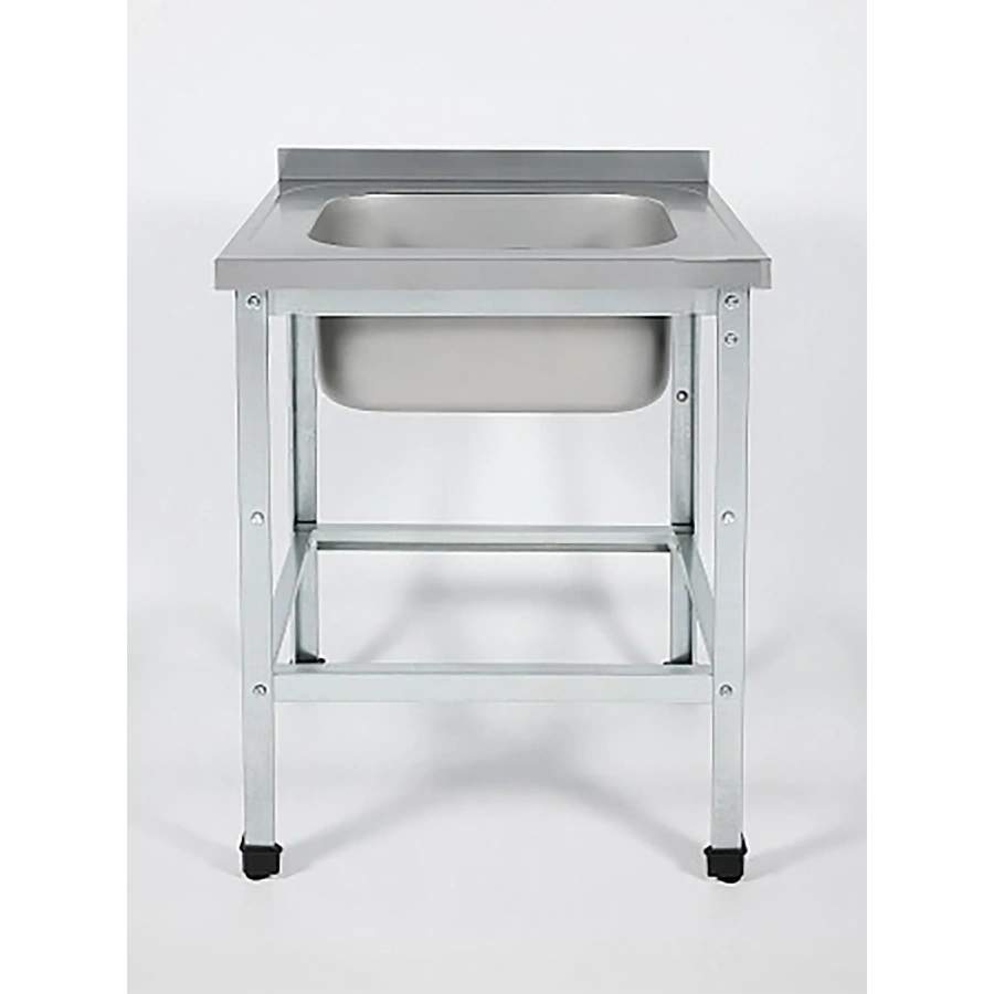 Ванна моечная односекционная цельнотянутая с бортом ВМЦ-1/6/6-БО-ЭЦ