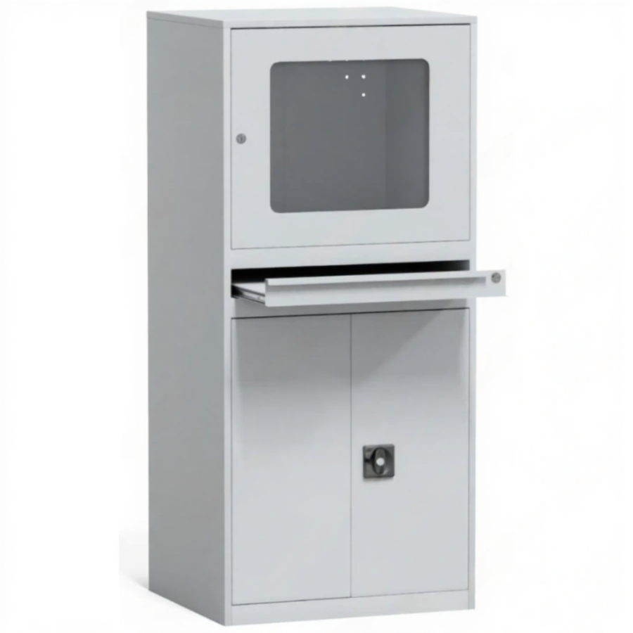 Шкаф компьютерный металлический 1600х720х600